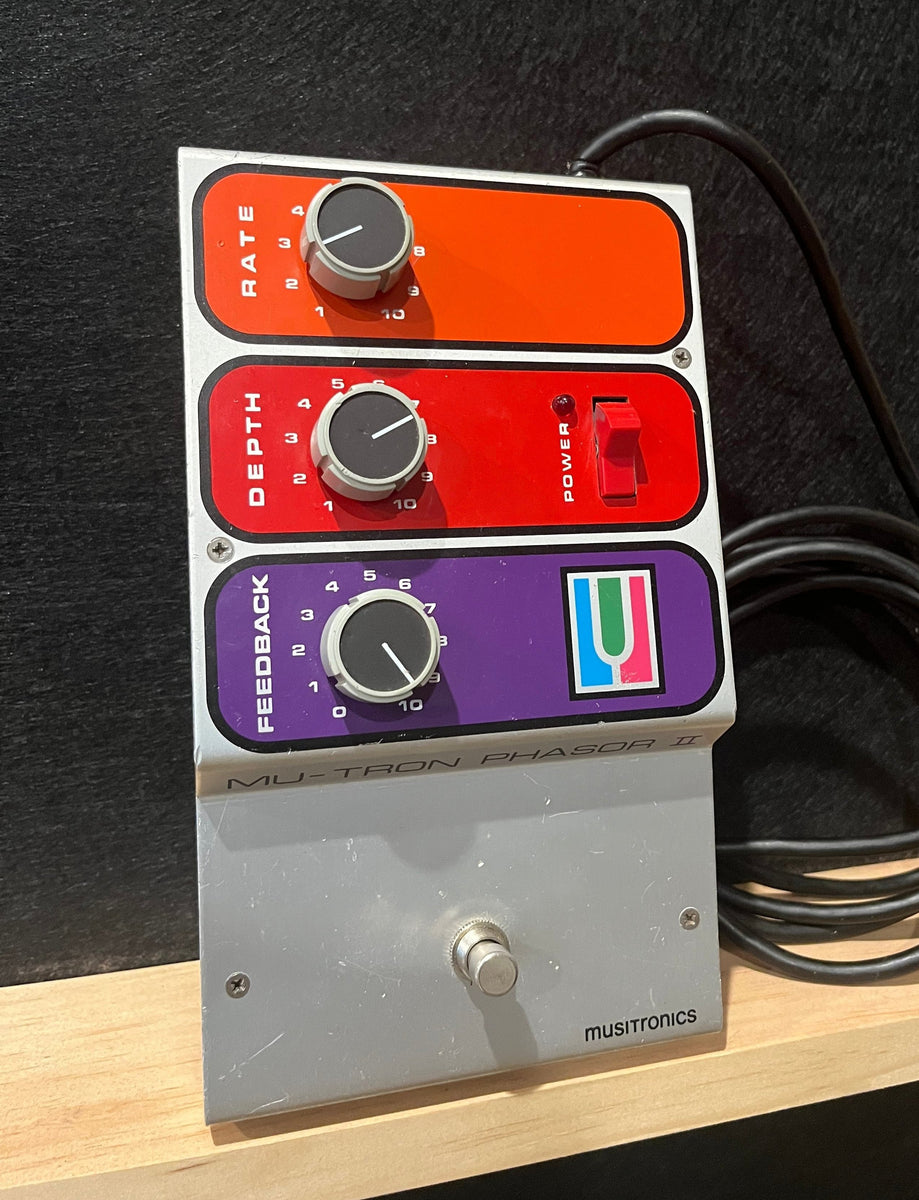 【Mu-Tron Phasor II ビンテージ 1970年代 動作確認済み】 Mu-Tron Phasor II ビンテージ 1970年代 動作確認済み】